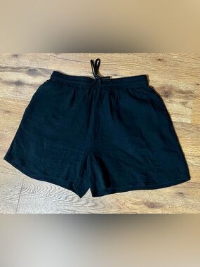 Amalli Talli Black Drawstring Shorts